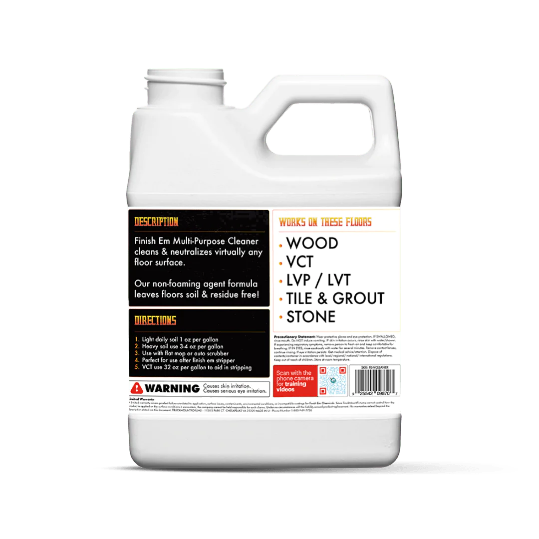 MULTI-PURPOSE CLEANER FOR ALL FLOORS